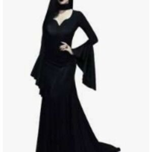 Woman's Costume Gothic Maxi Dress Size Medium $25 NIP